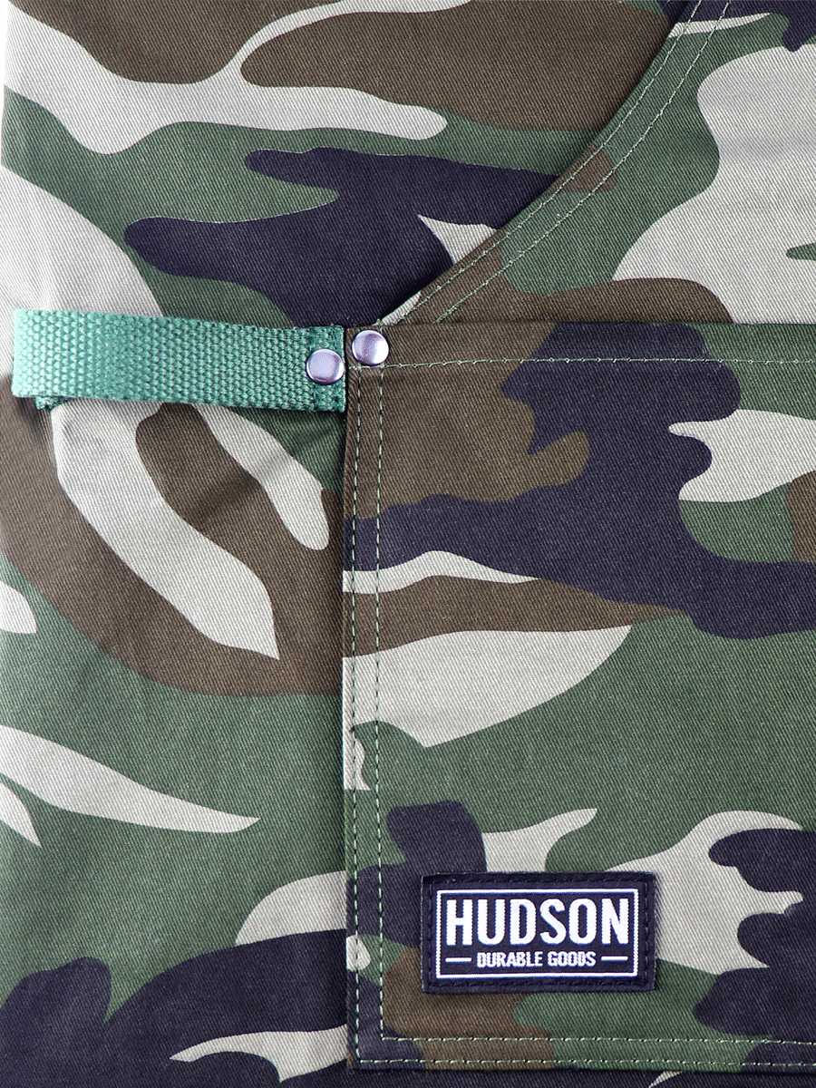 Professional Grade Apron for Kitchen, Grill, and BBQ (Camouflage) - HDG806A