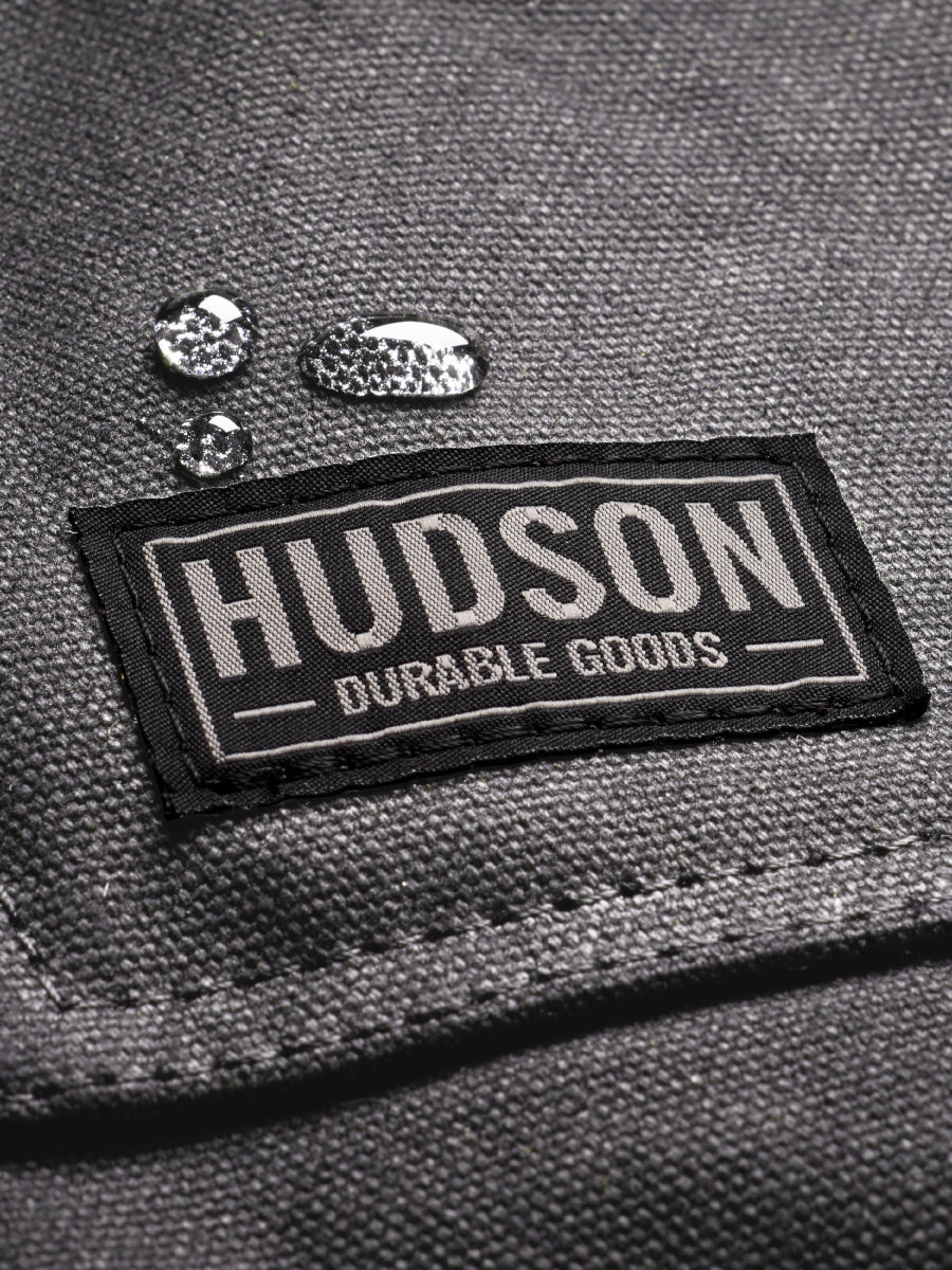 Heavy Duty 16 oz Waxed Canvas Woodworking Apron (Grey) - HDG901WG