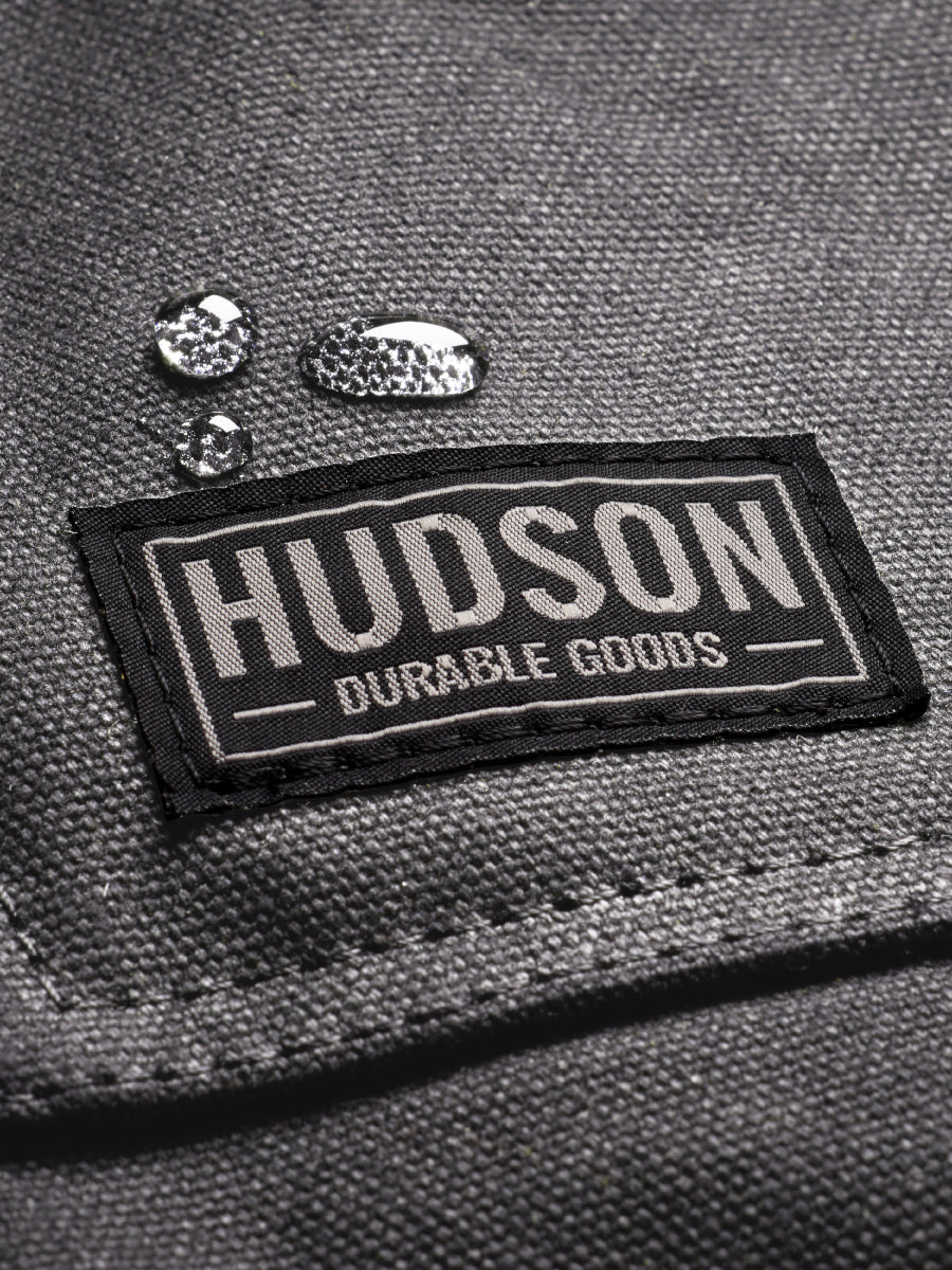 Heavy Duty 16 oz Waxed Canvas Tool Apron - DELUXE EDITION (Grey) - HDG901DG