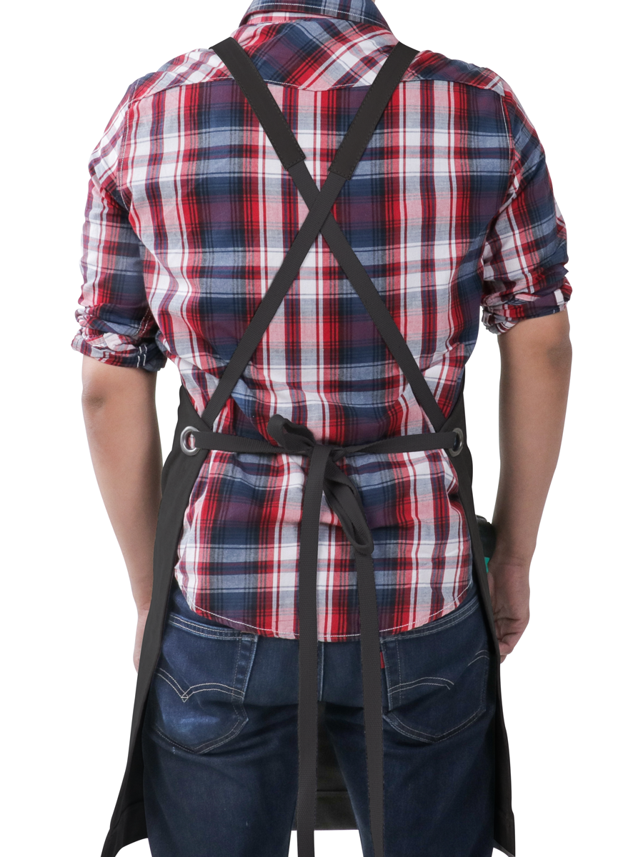 Hudson Durable Goods Regular Canvas Work Apron with Tool Pockets - HDG921