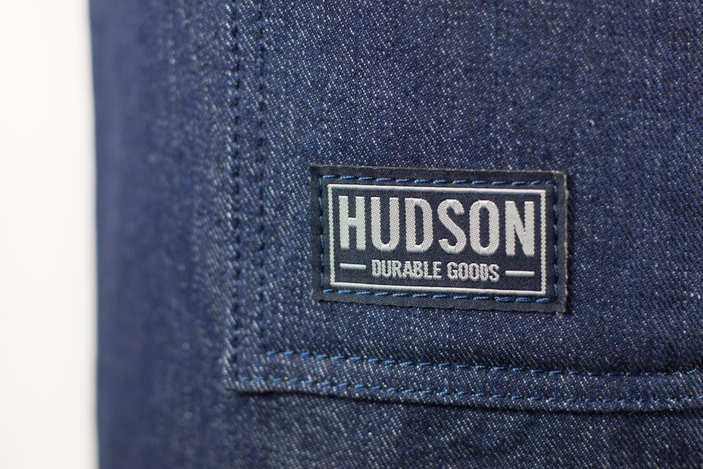 Denim Apron for Kitchen, Grill, and BBQ (Blue Denim) - HDG805D
